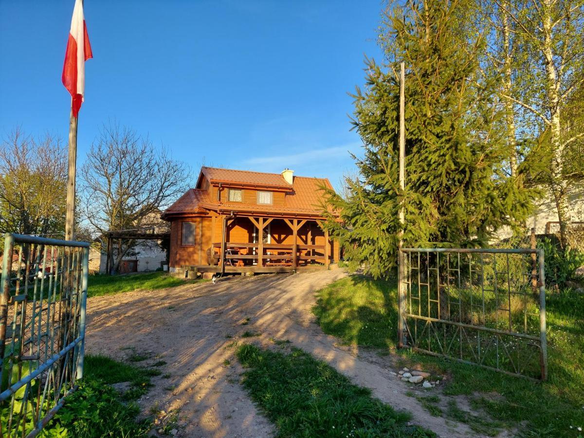 Domek Bialojany Buitenkant foto