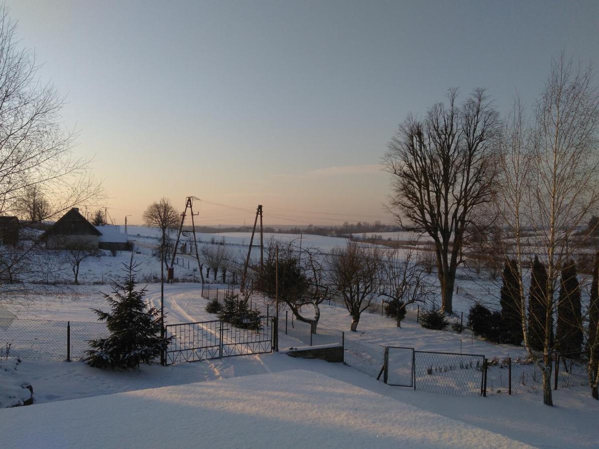Domek Bialojany Buitenkant foto