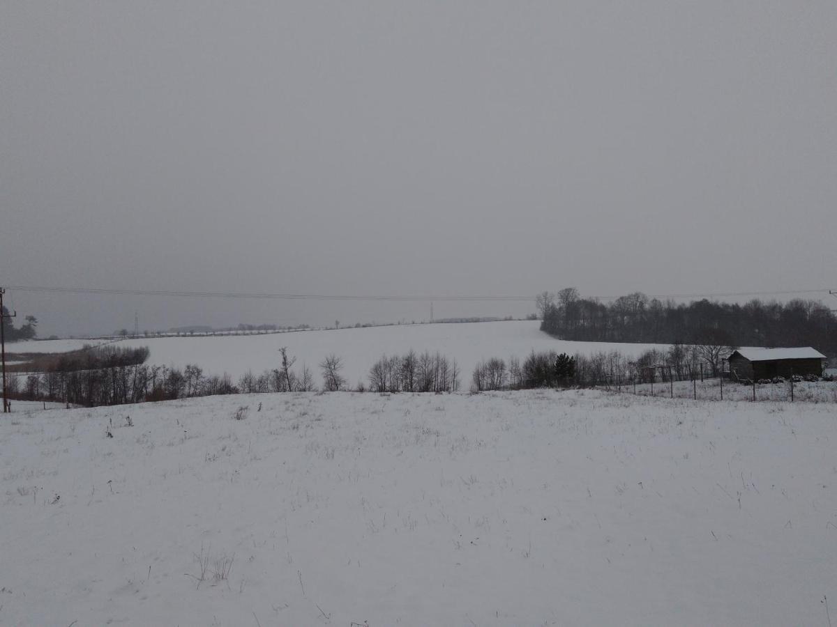 Domek Bialojany Buitenkant foto